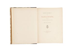Zaragoza, Justo - Suárez de Peralta, Juan. Noticias Históricas de la Nueva España. Madrid, 1878. Primera edición impresa.