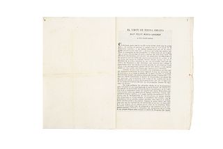 Calleja, Félix María. El Virey de Nueva España a sus Habitantes. México: En la Imprenta de D. José María Benavente, 1814.
