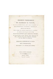 Carrasco y Enciso, Luis. Sermón Panegírico de Santiago el Mayor. México: En Casa de Arizpe, 1809.