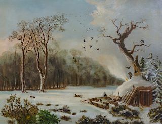 Eloise Polk McGill
(American, 1868-1939)
Winter Landscape, 1891