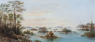 Henry Nesbitt McEvoy
(Canadian, 1828-1914)
The Thousand Islands