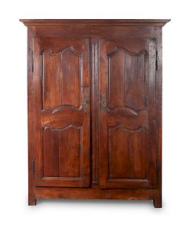 A French Provincial Armoire
Height 77 1/4 x width 57 x depth 24 inches.