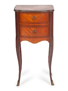 A Louis XV Style Side Table
Height 29 x width 14 1/4 x depth 12 inches.