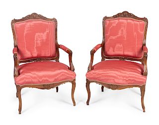 A Pair of Bergere Armchairs
Height 40 x width 25 x depth 22 inches.