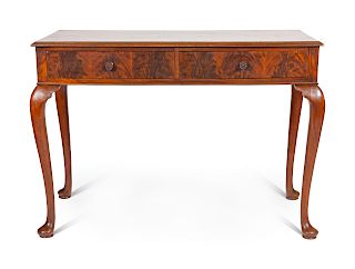 A Continental Console Table
Height 34 x width 48 x depth 24 inches.