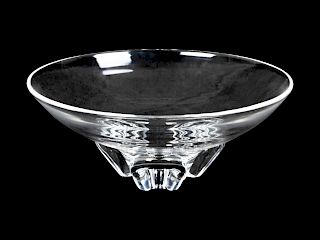 A Steuben Glass Bowl
Diameter 8 inches.