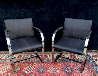 PR. MIES VAN DER ROH BRUNO CHAIRS FOR KNOLL 