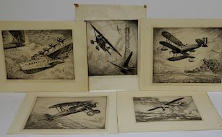 5 John MacGilchrist Transports of the Sky Etchings