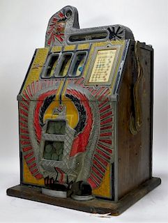 Mills Novelty Co. Thunderbird 25 Cent Slot Machine