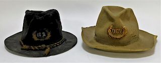 PR United States Civil War Military Cavalry Hats