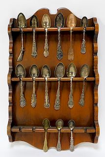 Collection of Civil War Era Commemorative Spoons