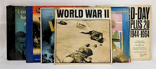 Collection of WWII and Post War Record Albums