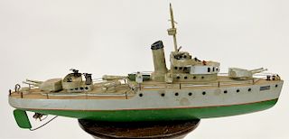 20C Italian Battle Ship Model