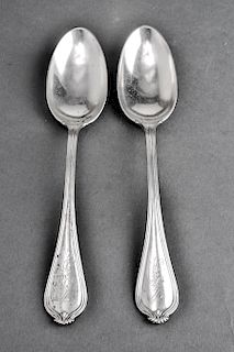 Towle "Paul Revere" Silver Serving Spoons, 2