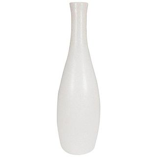 French Art Deco Manner Crackle Glaze Tall Vase