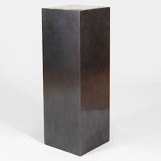 Modern Bronze Pedestal