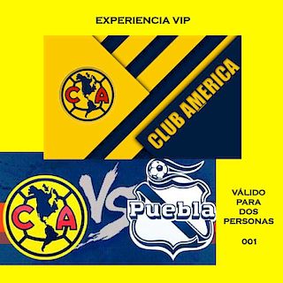 Experiencia VIP dos persoans América Puebla 1