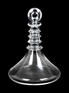 A Steuben Decanter
Height 10 inches.