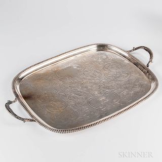 George III Sterling Silver Serving Tray