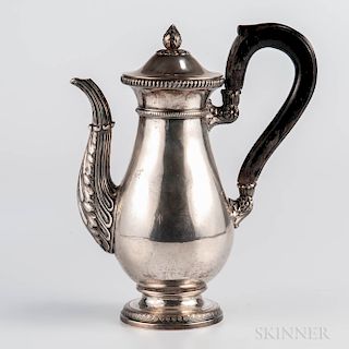 Continental Silver Coffeepot