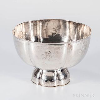 Swedish Silver Footed Bowl