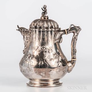 Jones, Ball & Poor Coin Silver Teapot