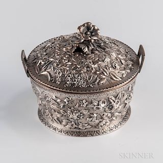 S. Kirk & Son .917 Silver Covered Butter Dish