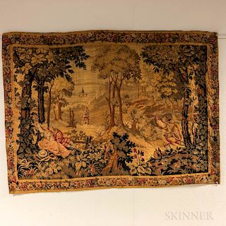 17th Century-style Scenic Tapestry