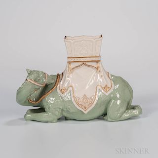 Royal Worcester Porcelain Model of a Camel