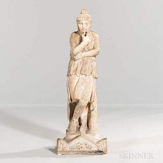 Roman Marble Sculpture of Attis
