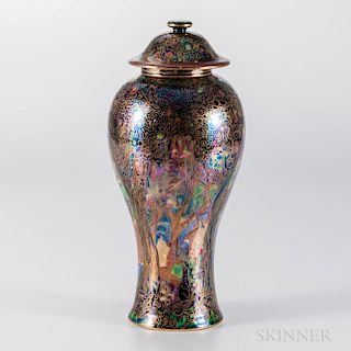Wedgwood Fairyland Lustre Vase and Cover
