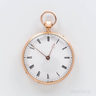 18kt Gold Quarter-hour Repeating Open-face Watch