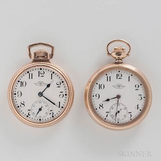 Two Ball Watch Co. "Official Standard" Open-face Watches