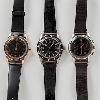 Omega Seamaster and Two Other Wristwatches