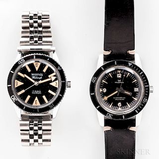 Miconos "Submarine" Automatic Wristwatch and a Monvis Dive Watch