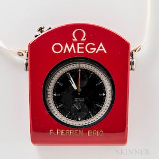 Omega Split Second Chronograph, or Rattrapante "Olympic" Timing Watch