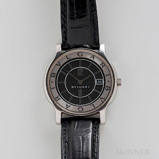 Bulgari "Solotempo" Quartz Wristwatch