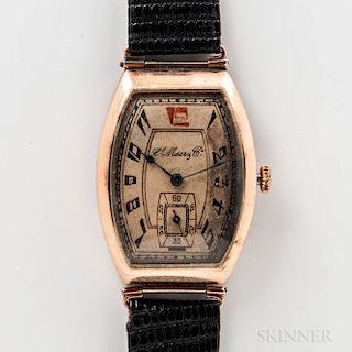 H. Moser & Company Rose Gold Oversize Wristwatch