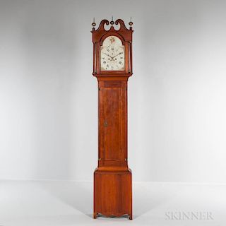 Phinehas Bailey Cherry Tall Clock