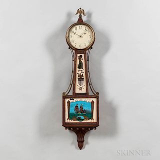 Waltham Patent Timepiece or "Banjo" Clock