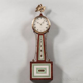 Elmer O. Stennes "Willard" Patent Timepiece or "Banjo" Clock with 1966-167 Original Price Guide