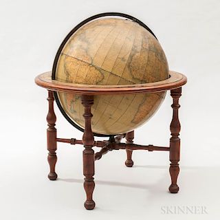 Monumental Floor-standing W.& A.K. Johnston Ltd. 30-inch Terrestrial Globe