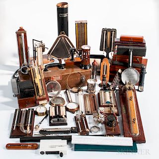 Extensive Collection of Scientific Instruments and Apparatus