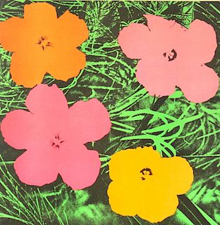 Andy Warhol (AMERICAN, 1928–1987) "Flowers" 1965