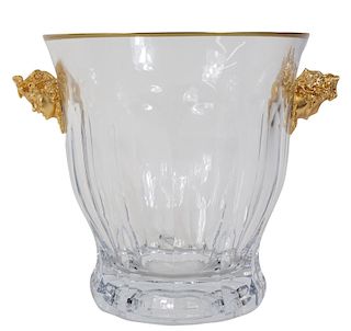 Faberge Crystal And Bronze Mounted Champagne Bucke