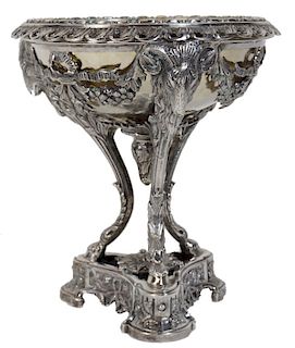 Artist Unknown, Silver Plated Compote