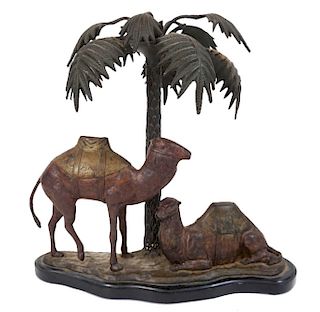Maitland Smith Camel Bronze Sculpture