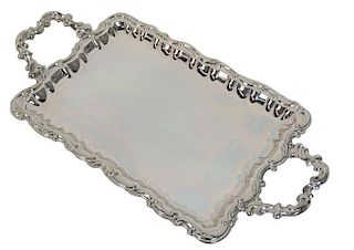 (1) One Sterling Silver 925 Serving Tray