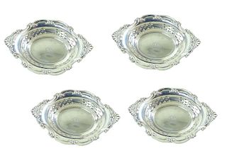 (13) Thirteen Sterling Silver Pierced Dishes