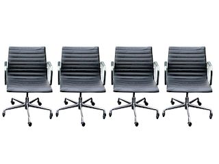 4-Eames Herman Miller Executive Group Desk Chairs